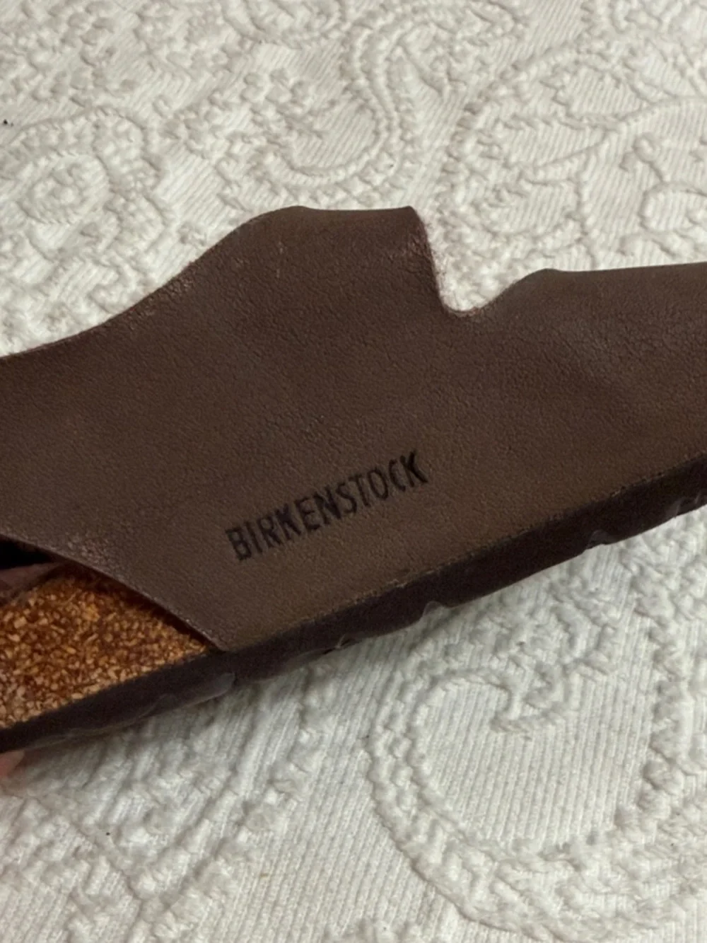 Birkenstock Size 25/7-7.5 Toddler Kids Dark Brown Sandals